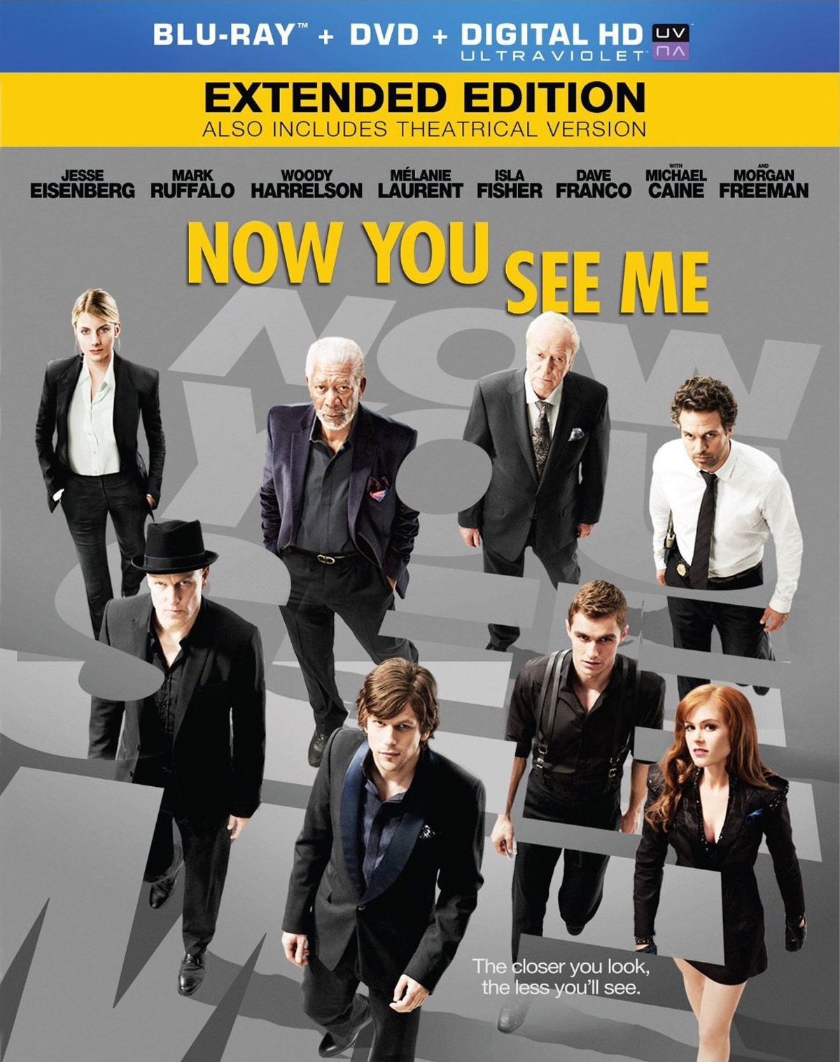 NADA ES LO QUE PARECE - NOW YOU SEE ME BLU-RAY + DVD 